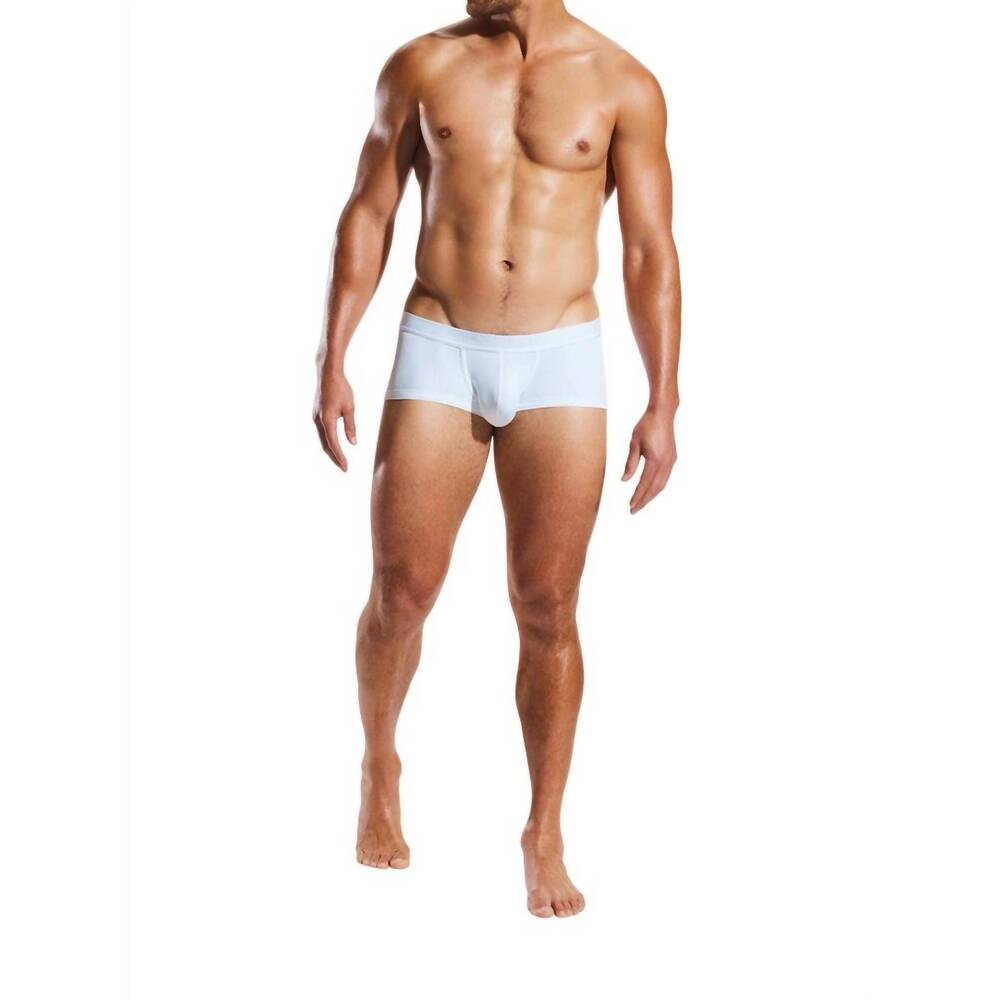 NEW COCKSOX men's contour pouch trunk in bianco
